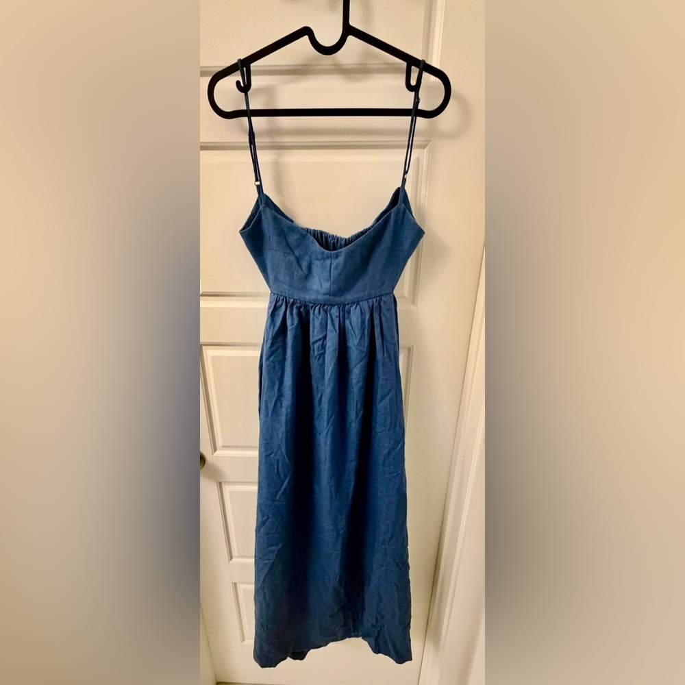 Aqua Womens Havana Linen Blend Boho
Sundress - Picture 5 of 7